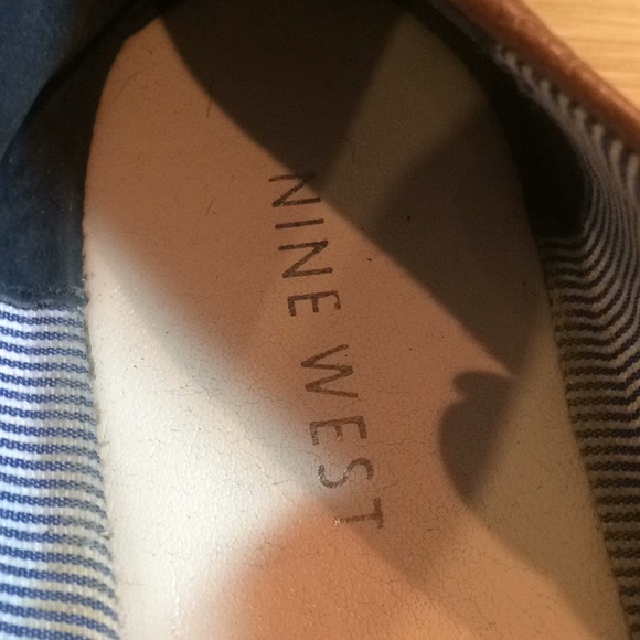 Nine West brown leather loafers - Picture 3 of 4